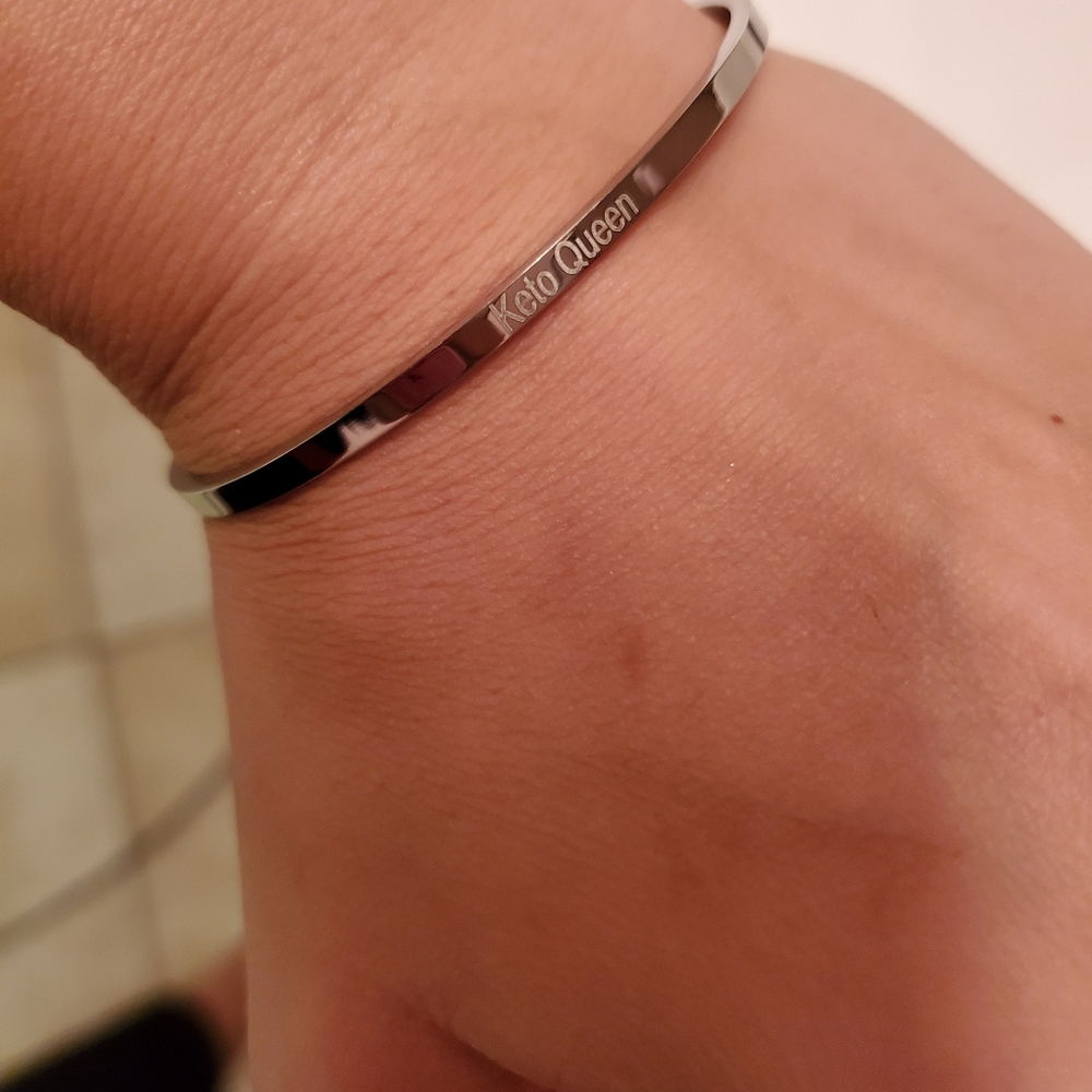 Keto motivational bracelet 3 for $30- Add to bundle